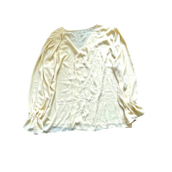 ALFANI, YELLOW, LONG SLEEVE, BUTTON DOWN TOP, SIZE XL - Picture 2 of 4